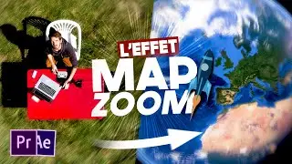 L'effet MAP ZOOM : le DRONE part dans l'ESPACE !! Tutoriel