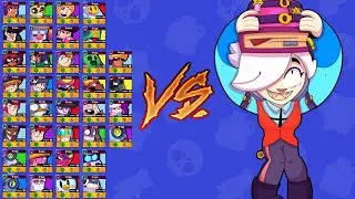 КОЛЕТТ ПРОТИВ ВСЕХ БРАВЛЕРОВ В BRAWL STARS | ПВП БРАВЛЕРОВ | 1vs1