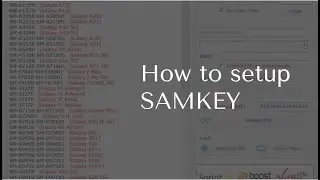 How to setup Samkey