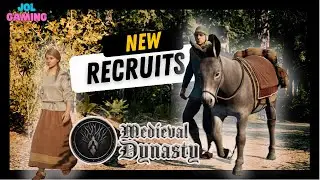 Medieval Dynasty | Getting New Recruits!