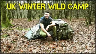 UK Winter Wild Camping In a Tent | Cooking Steak | Deep Talking!