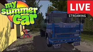 🔴 Wygrane w karty, teraz czas wziąć się za robotę! - My Summer Car #8