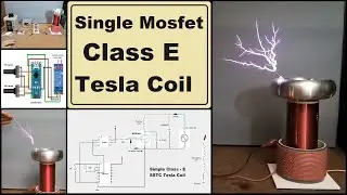 Single Mosfet - Class E - Solid State Tesla Coil