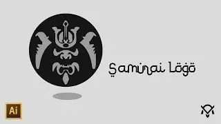 Samurai Logo | Illustrator Tutorial | Tech Mo's