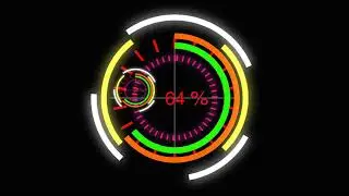 Sci Fi HUD Animation 3