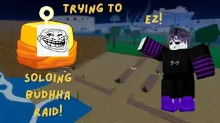 DOING THE HARDEST RAID IN BLOX FRUITS THEN SOLO IT! (BUDDHA RAID!)