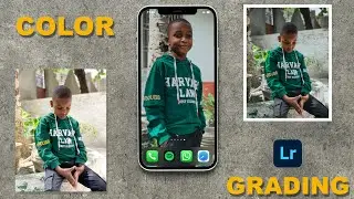 How To Achieve Basic Color Grading On Your Pictures | Lightroom Mobile |