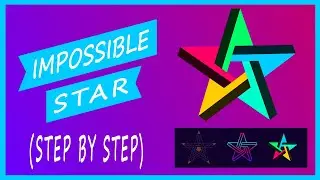 Inkscape Tutorial: Create An Impossible Star - Step By Step Guide For Beginners
