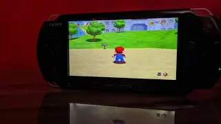 Super Mario 64 on a PSP 3001 - DaedalusX64