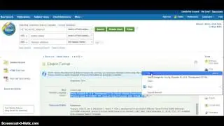 Annotated bibliography process walk through, part 1