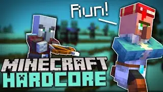 Best Village Defence Against Pillager Raids! - Minecraft Early Game Raid Farm