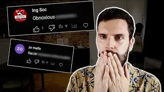 I'm OBNOXIOUS and RACIST  |  READING MEAN COMMENTS #1