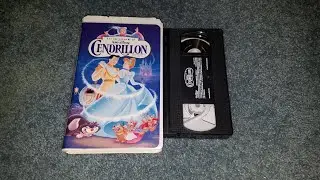 Opening/Closing to Cendrillon 1995 VHS (French Canadian Copy)