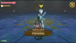 The Legend of Zelda: Skyward Sword HD - Demon Lord Ghirahim Boss Battle 1 (Hero Mode)