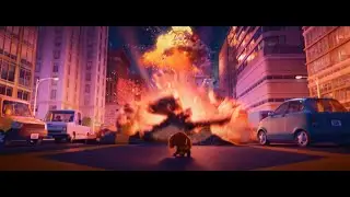 La météorite s'écrase dans AventureVille - Super Patrouille le Film