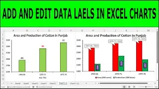 How to Add, Edit, Rename and Remove Data Labels in Excel Charts (Bar and Column Graph)