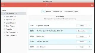 Discographer - Discover All Releases of the Artists You Love