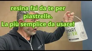 Resina fai da te per bagno e cucina