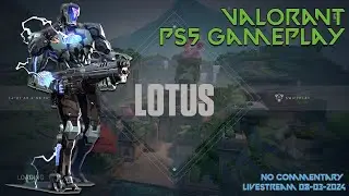 Valorant PS5 Gameplay | No Commentary Livestream | 08-03-2024