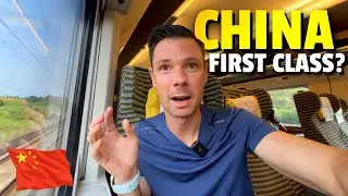 THE WORLD CAN'T COMPETE WITH CHINA'S BULLET TRAINS! CHINA FIRST CLASS TRAIN 🇨🇳