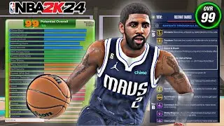 BEST KYRIE IRVING BUILD 2K24 NEXT GEN 🔥