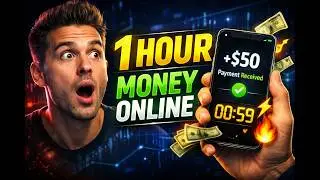 How to make money online in less than 1 hour starting from scratch