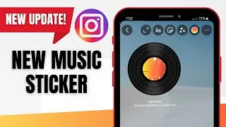 New Music Sticker on Instagram | How it looks?