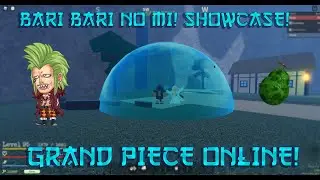 BARI BARI NO MI SHOWCASE! | Barrier Fruit | Grand Piece Online