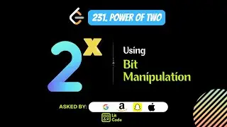 FIND Power of Two - Leetcode 231