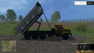Farming Simulator 15 обзор Краз-7140(скачать)