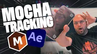 🔥Tutorial - MOTION TRACK  & Replace Screens with MOCHA AE in AFTER EFFECTS!!!🤯