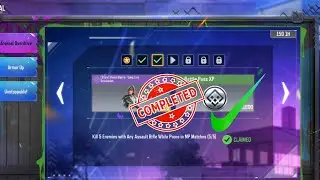 Kill 5 Enemies with Any Assault Rifle While Prone in MP Matches 😊 - MP - CODM