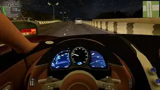 City Car Driving.Гоняю на  Bugatti Chiron.