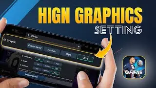 How to Set High Graphic Settings for FIFA Mobile on iPhone | Improve Graphics Quality on FIFA Mobile