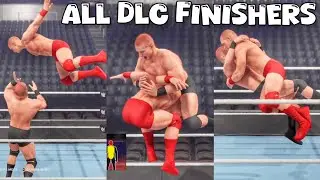 WWE 2K24 ALL DLC Finishers (So Far)
