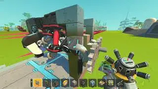 OLD VS NEW PISTON ENGINE I HAVE BUILT AND PUT IT ON A DRAGSTER. (Scrap Mechanic)