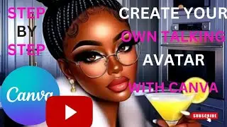 Mind-blowing creativity: Talking avatar tutorial |Step by step Ai tutorial using CANVA #ai