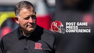 Head Coach Greg Schiano Post Game Press Conference - Ohio State