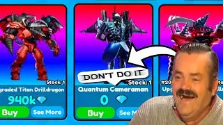 🤣I SCAMMED A SCAMMER 😂AND GOT QUANTUM CAMERAMAN!!🤯 TOILET  TOWER DEFENSE (ROBLOX)