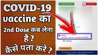 COVID19 vaccine ka 2nd dose kab lena hai?|2nd dose of COVID19 #covid19