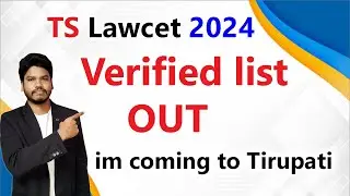 Verified list for Web options //TS Lawcet 2024