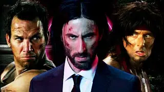 John Wick vs John Rambo vs John McClane. Epic Rap Battles Of History