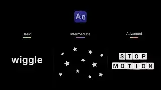 After Effects stop motion tutorial - Basic, Intermediate and Advanced techniques in 3 minutes