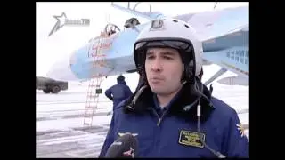 Российские Су 27 в Барановичах