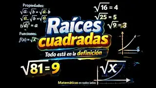 Raíz cuadrada en reales TODO  ESTÁ EN LA DEFINICIÓN