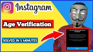 How To Verify Your Age On Instagram 2024 | Instagram Age Verification Problem Solved | Age Change