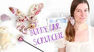 DIY Bunny Ear Scrunchie