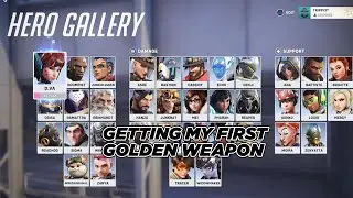 Getting my first golden weapon - overwatch 2 s3