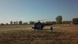 Optical illusion - MI-2 tail rotor