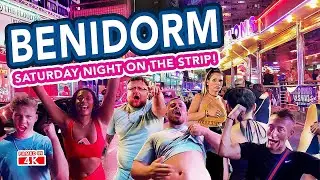 BENIDORM STRIP on a Saturday night is unbelievable